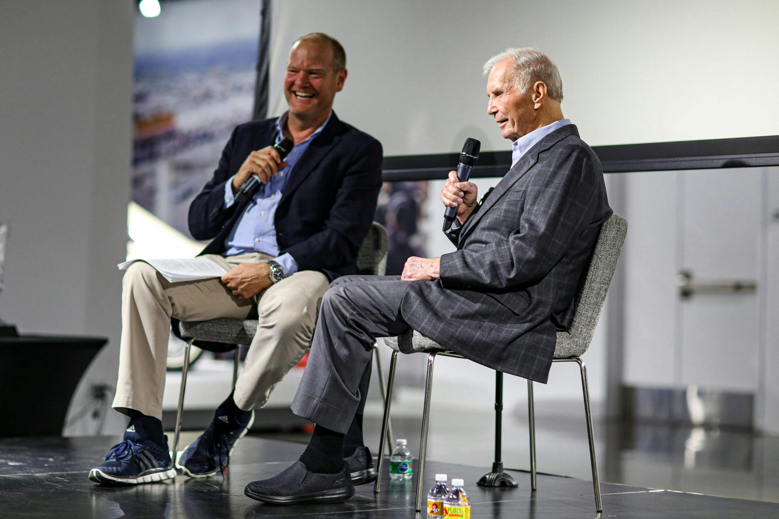 Parnelli Jones Museum awards ceremony Terry Kargas Petersen spoke