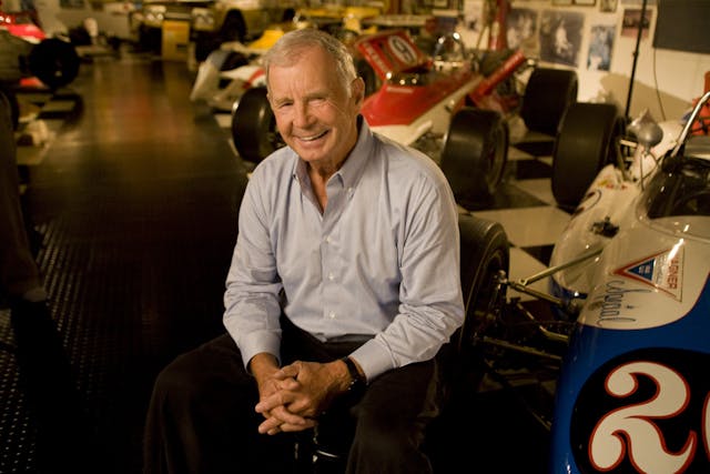 Sitting portrait of Parnelli Jones